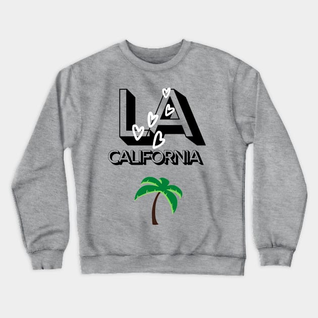 Los Angeles Crewneck Sweatshirt by DesignsbyLeilani